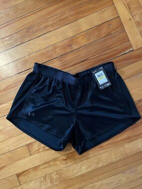 Under Armour Black Mesh Athletic Shorts